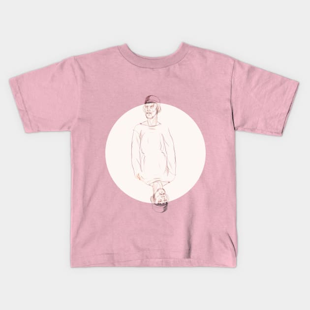 Shakespeare Comedy of Errors sketch Kids T-Shirt by llindesign 